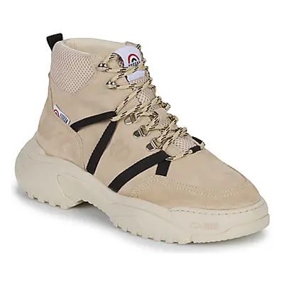 Yurban PALERMO women's Shoes (High-top Trainers) in Beige