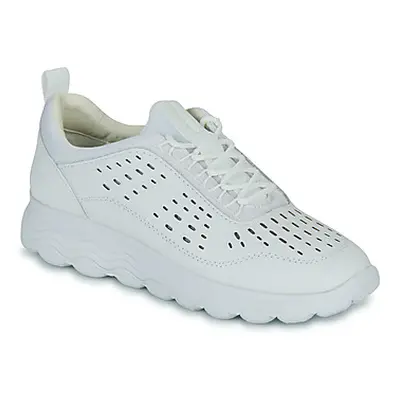 Geox D SPHERICA women's Shoes (Trainers) in White