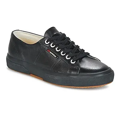 Superga 2750 LUXE EDITION men's Shoes (Trainers) in Black