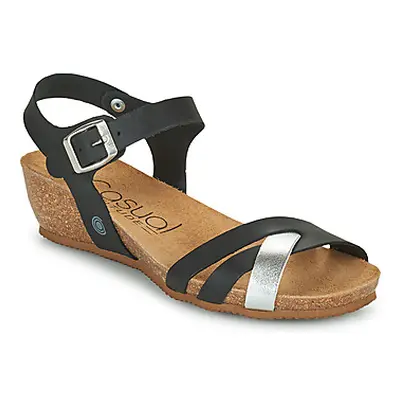 Casual Attitude OYA women's Sandals in Black