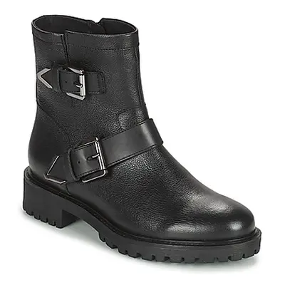 Geox HOARA women's Low Ankle Boots in Black