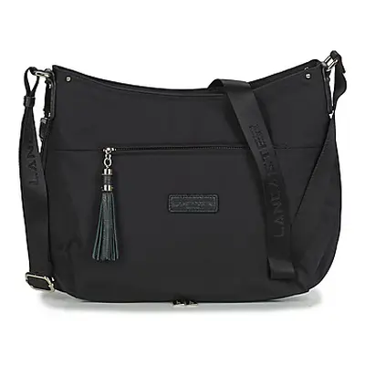 LANCASTER BASIC POMPON 38 women's Shoulder Bag in Black