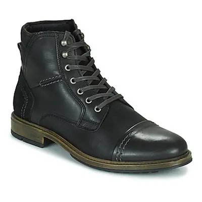 Casual Attitude HOKES men's Mid Boots in Black