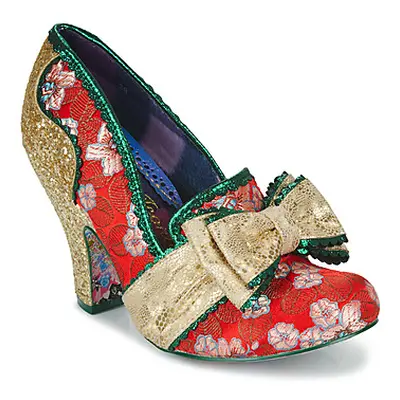 Irregular Choice All The Time women's Court Shoes in Red