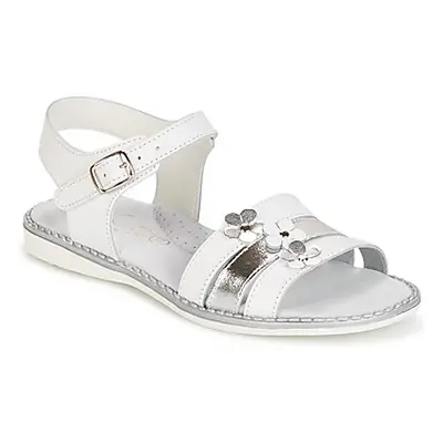 Citrouille et Compagnie KATAGUE girls's Children's Sandals in White