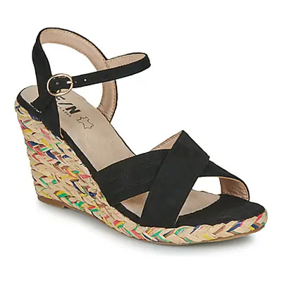 Elue par nous NECHANCRE women's Sandals in Black