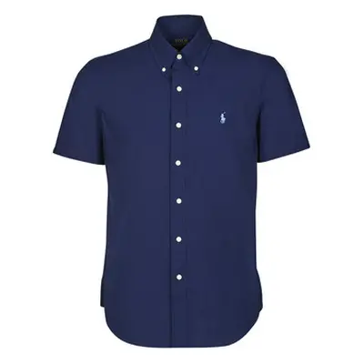 Polo Ralph Lauren Z221SC11 men's Short sleeved Shirt in Blue