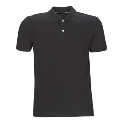 Geox M POLO PIQUET men's Polo shirt in Black