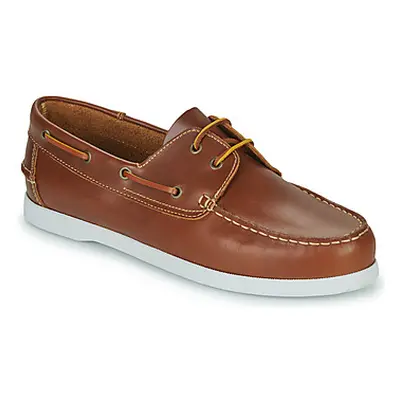 So Size MALIK men's Boat Shoes in Brown