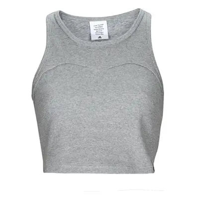 Adidas LNG RIB TANK women's Vest top in Grey