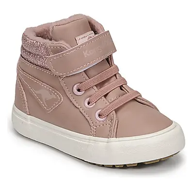 Kangaroos KAVU III girls's Children's Shoes (High-top Trainers) in Pink