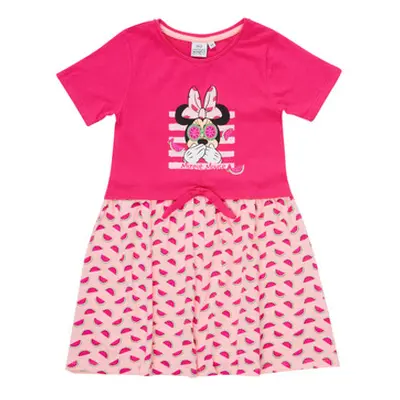 TEAM HEROES MINNIE DRESS girls's Children's dress in Pink