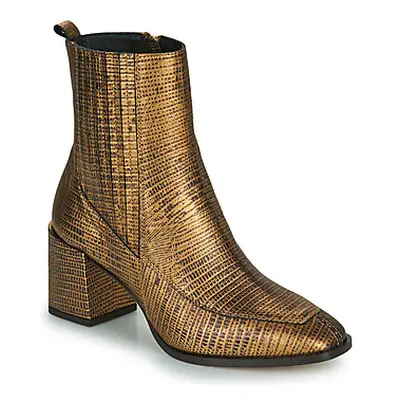 Fericelli NILSA women's Low Ankle Boots in Gold