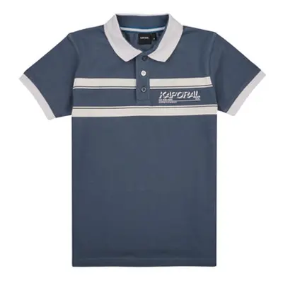 Kaporal PAKA DIVERSION boys's Children's polo shirt in Marine