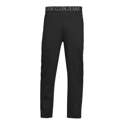 Calvin Klein Jeans LOGO WAISTBAND SEASONAL GALFOS men's Trousers in Black