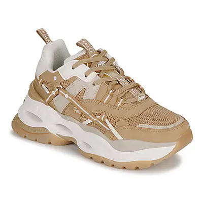 Buffalo TRIPLET HOLLOW women's Shoes (Trainers) in Beige