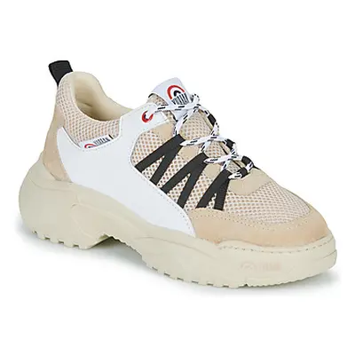 Yurban TORINO women's Shoes (Trainers) in Beige