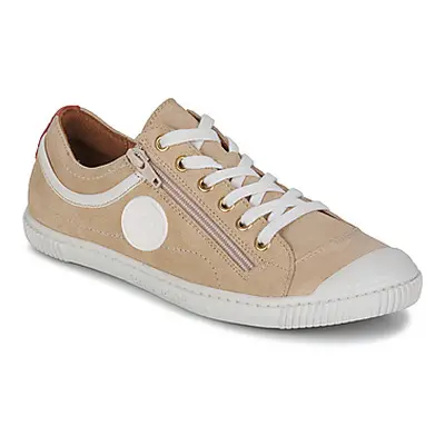 Pataugas Bisk/Mix F2I women's Shoes (Trainers) in Beige