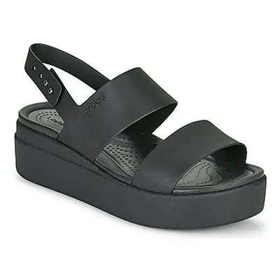 Crocs CROCS BROOKLYN LOW WEDGE W women's Sandals in Black