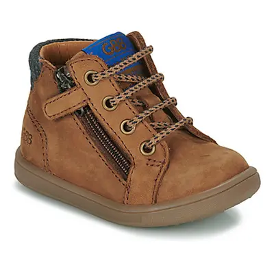 GBB MANFRED boys's Children's Shoes (High-top Trainers) in Brown