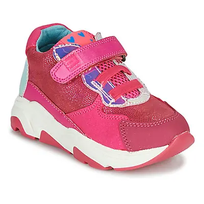 Agatha Ruiz de la Prada BRAZIL girls's Children's Shoes (High-top Trainers) in Pink