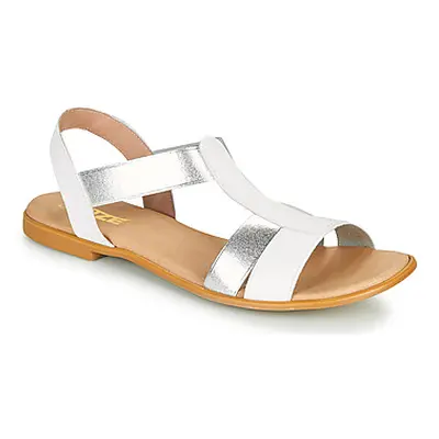 So Size OOLETTE women's Sandals in White