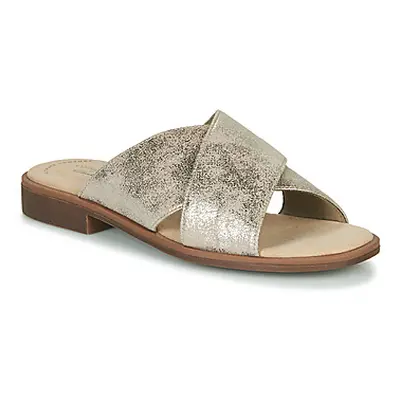 Clarks DECLAN IVY women's Mules / Casual Shoes in Silver