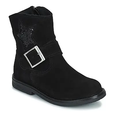 Citrouille et Compagnie POUDRE girls's Children's Mid Boots in Black