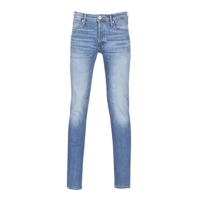 Jack & Jones JJIGLENN men's Skinny Jeans in Blue