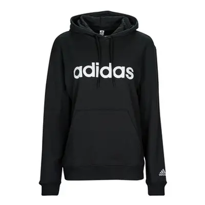 Adidas LIN FT HD women's Sweatshirt in Black