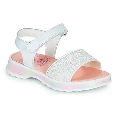 Pablosky TOMINI girls's Children's Sandals in White