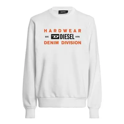 Diesel SGIRKK10 boys's Children's sweatshirt in White