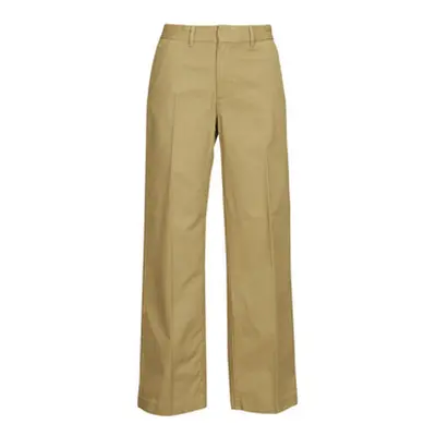 Levis BAGGY TROUSER women's Trousers in Beige