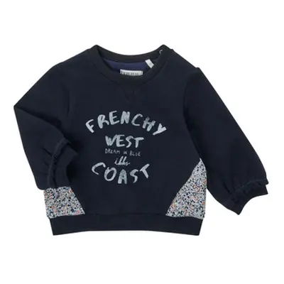 Ikks EBARBA girls's Children's Sweatshirt in Blue