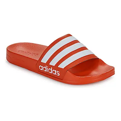 Adidas ADILETTE SHOWER women's Sliders in Red