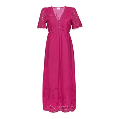 Betty London MARTI women's Long Dress in Pink