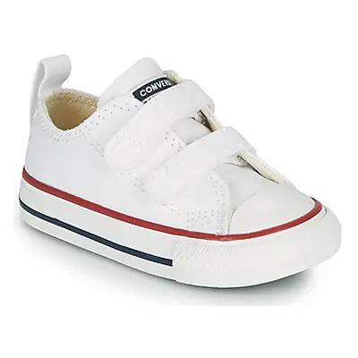 Converse CHUCK TAYLOR ALL STAR 2V FOUNDATION OX girls's Children's Shoes (Trainers) in White