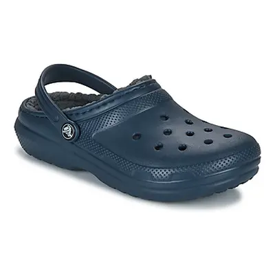 Crocs Classic Lined Clog K boys's Children's Clogs (Shoes) in Marine