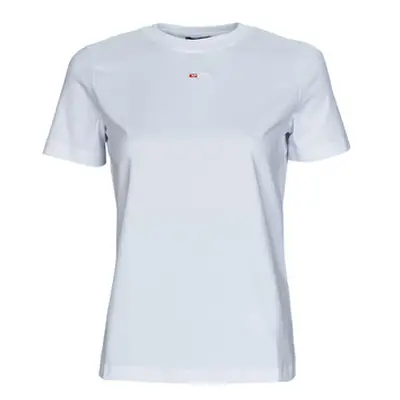 Diesel T-REG-MICRODIV women's T shirt in White