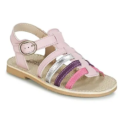 Citrouille et Compagnie RAINA girls's Children's Sandals in Pink