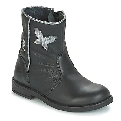 Citrouille et Compagnie HORELI girls's Children's Mid Boots in Black