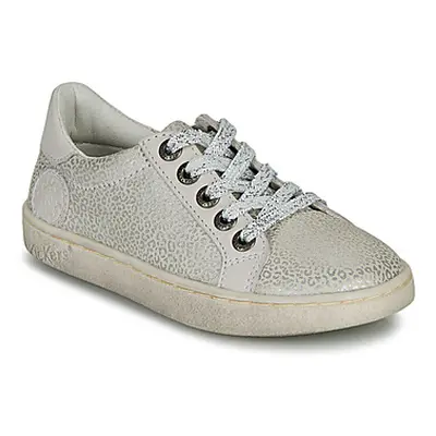 Kickers LYKOOL girls's Children's Shoes (Trainers) in Grey