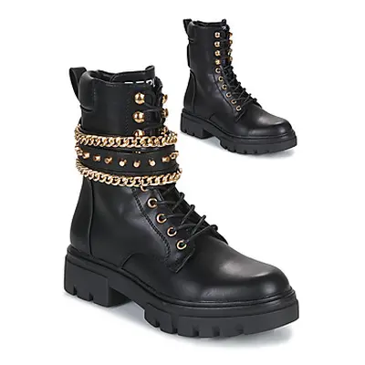 Replay HANNA CHAINS women's Mid Boots in Black