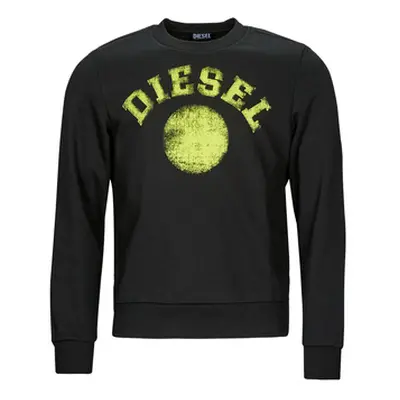 Diesel S-GINN-K30 men's Sweatshirt in Black