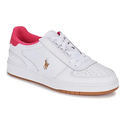 Polo Ralph Lauren POLO CRT PP-SNEAKERS-LOW TOP LACE women's Shoes (Trainers) in White