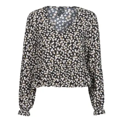 Vero Moda VMSALINA women's Blouse in Black