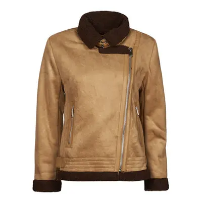 Only ONLDIANA women's Leather jacket in Brown