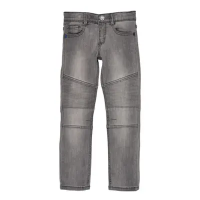 Ikks COELE boys's Children's Skinny Jeans in Grey