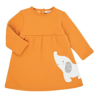 Noukie's Z050083 girls's Children's dress in Orange