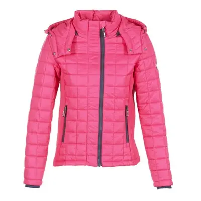 Superdry FUJI BOX QUILTED women's Jacket in Pink